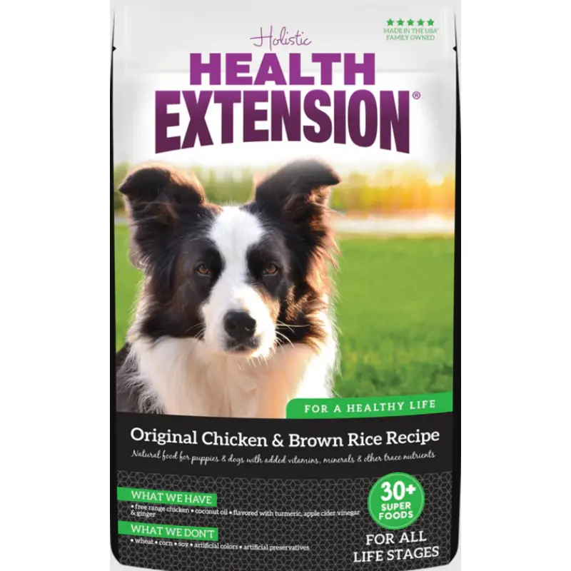 Health Extension Original Chicken and Brown Rice Dry Dog Food
