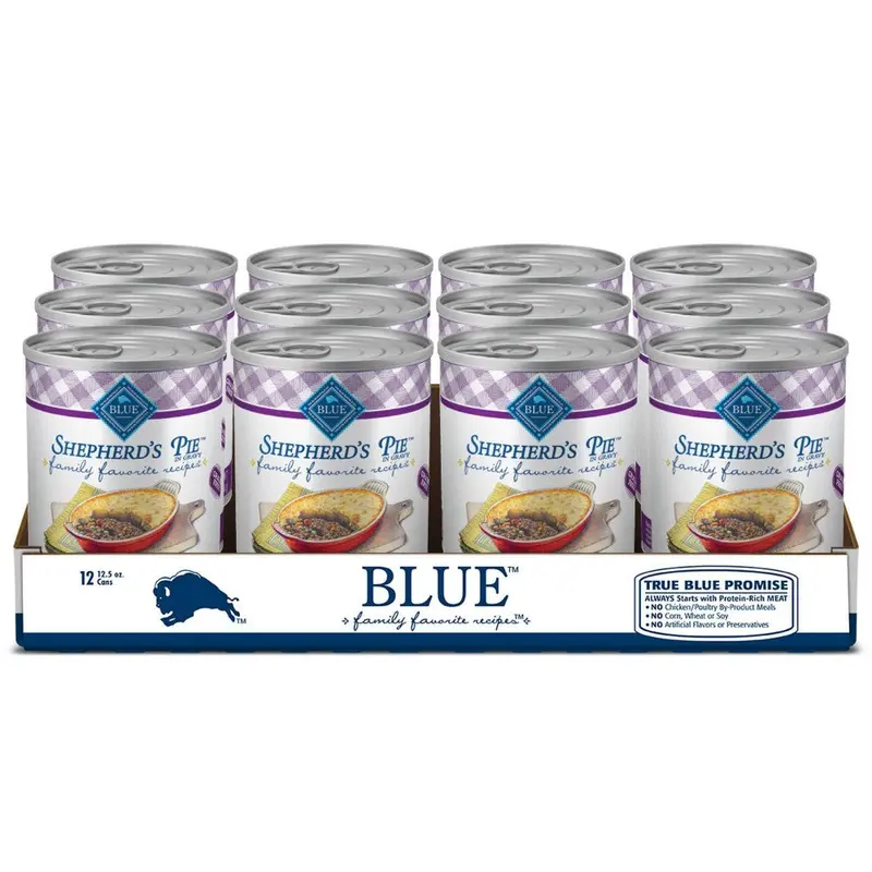 Blue Buffalo Family Favorite Recipes Beef In Gravy Wet Dog Food - 12.5oz
