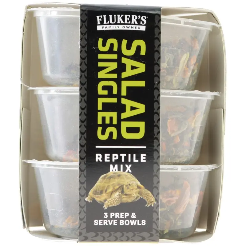 Fluker's Salad Singles Reptile Blend - 3 Count