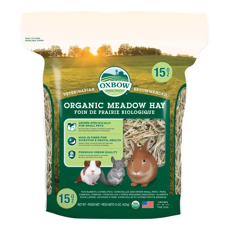 Oxbow Organic Meadow Hay 15 Oz