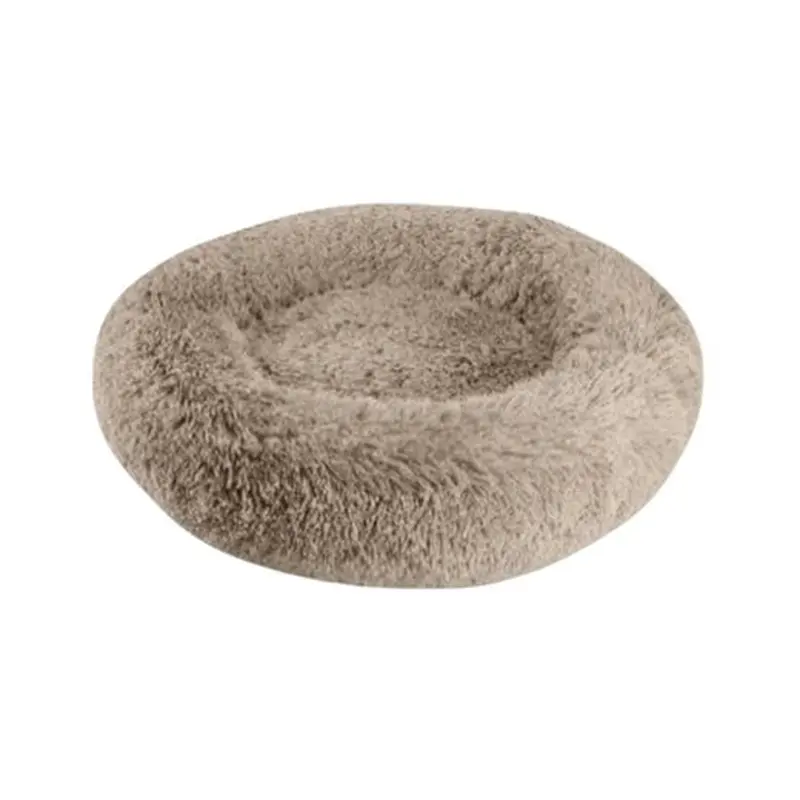 Arlee Warmly Shaggy Donut Taupe 22x22x8In