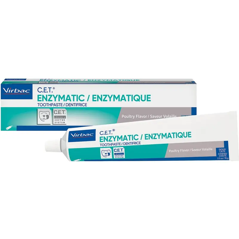 CET Enzymatic Toothpaste 2.5 oz. Poultry-Flavored