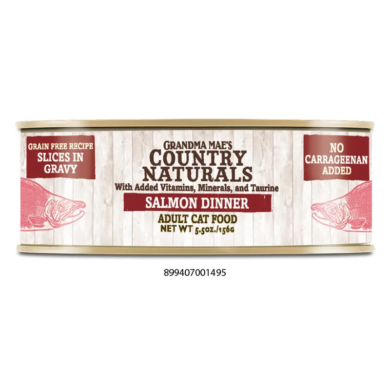 Gramma Mae's 5.5 Oz Grain Free Salmon Formula