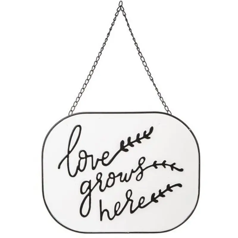 Ganz Wall Decor-Love Grows Here