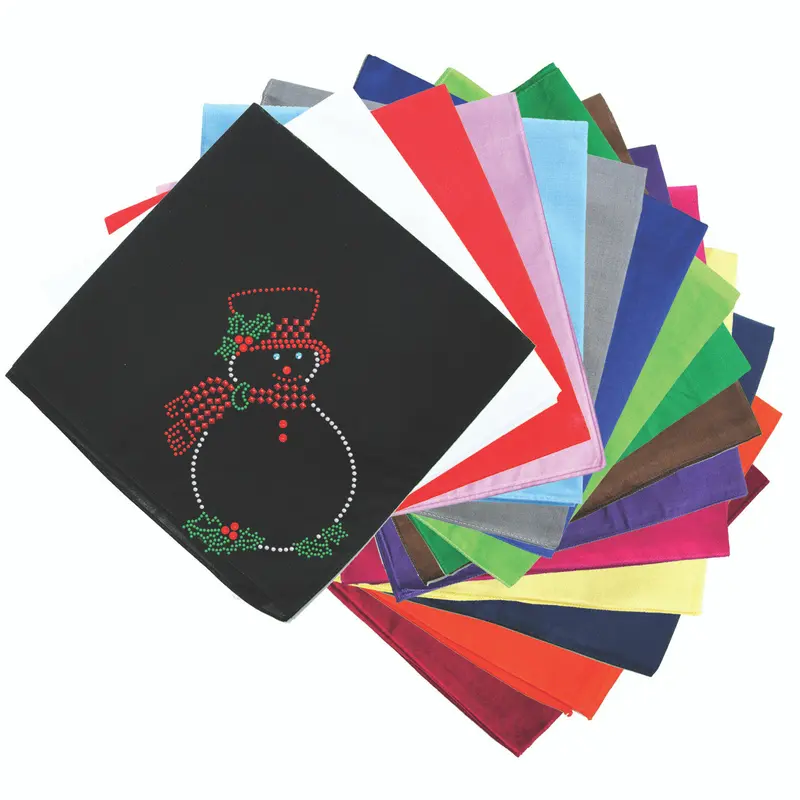 Snowman Outline - Bandana