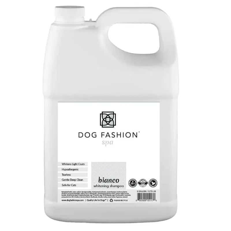 Bianco Whitening Shampoo Gallon by Dog Fashion Spa