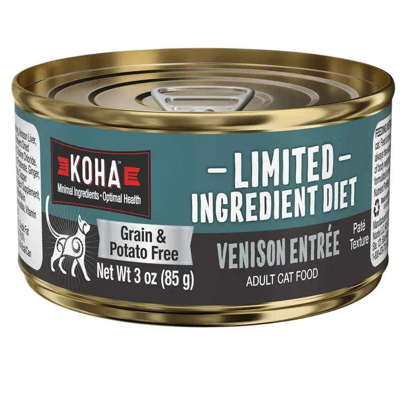 Koha Limited Ingredient Diet Venison Wet Cat Food 3oz