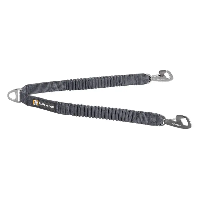 RuffWear Double Track Dog Leash Coupler Basalt Gray
