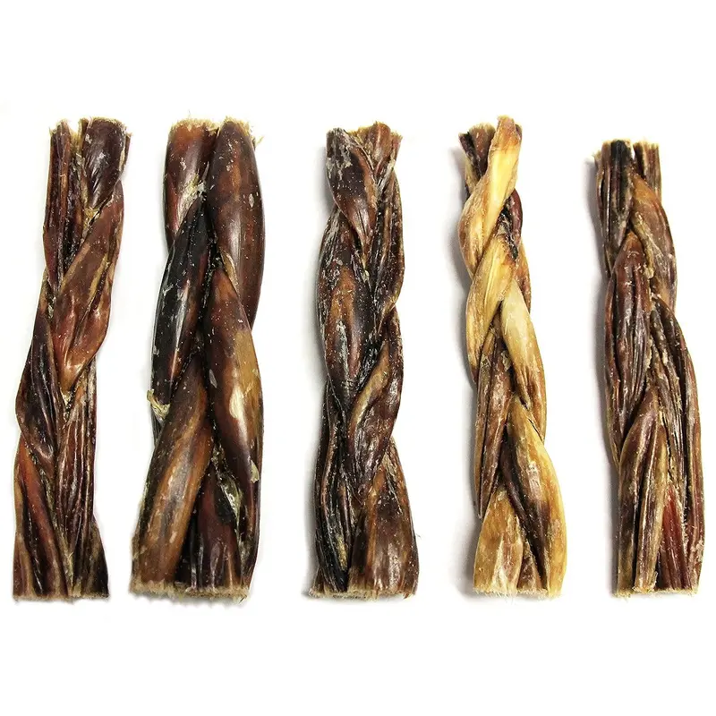 The Natural Dog Company Bully Braided Gullet 6" Dog Treats Each