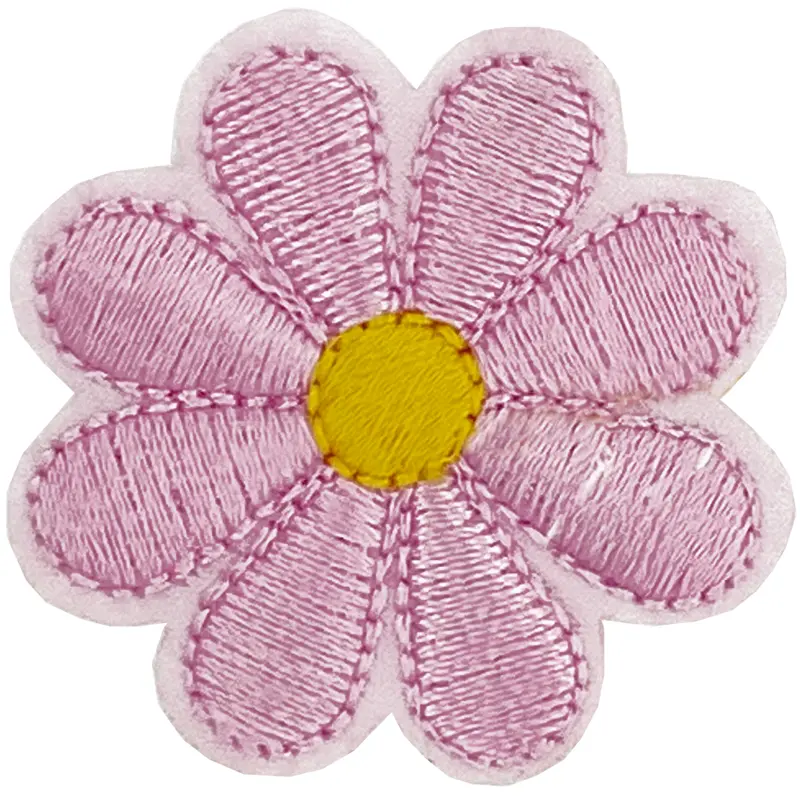 Light Pink Daisy 8 Petal Flower - Patch