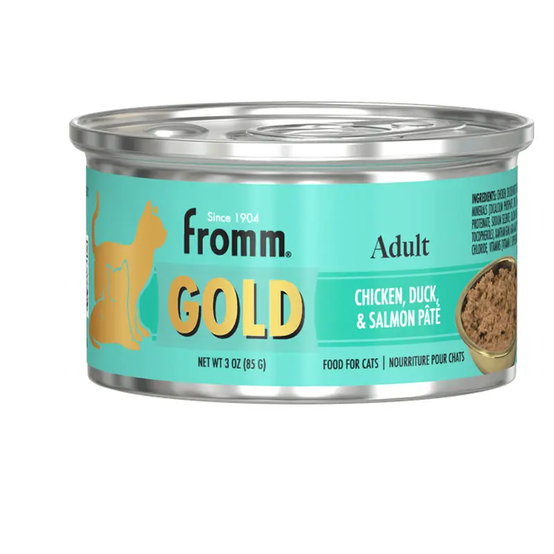 Fromm Adult Cat Gold Chicken, Duck & Salmon Pate