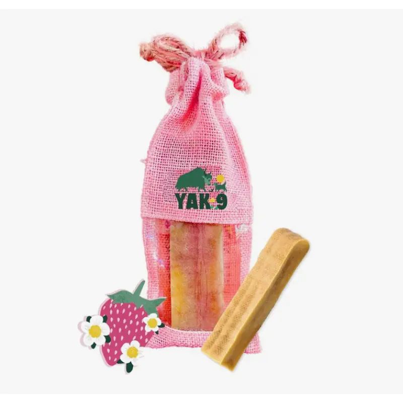 Yak-9 Strawberry Dog Chew