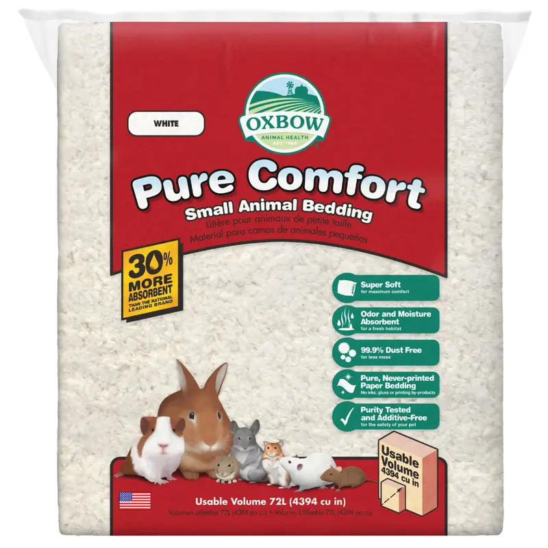 Oxbow Pure Comfort Small Animal White Bedding 42 L