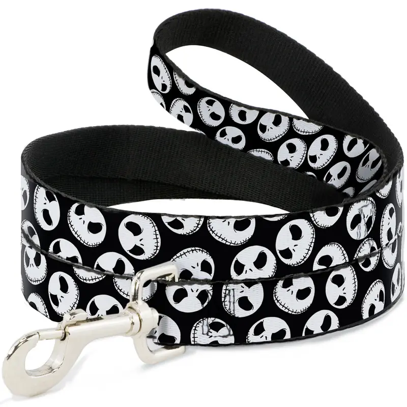 Dog Leash - NBC Jack Expressions Scattered Black/White