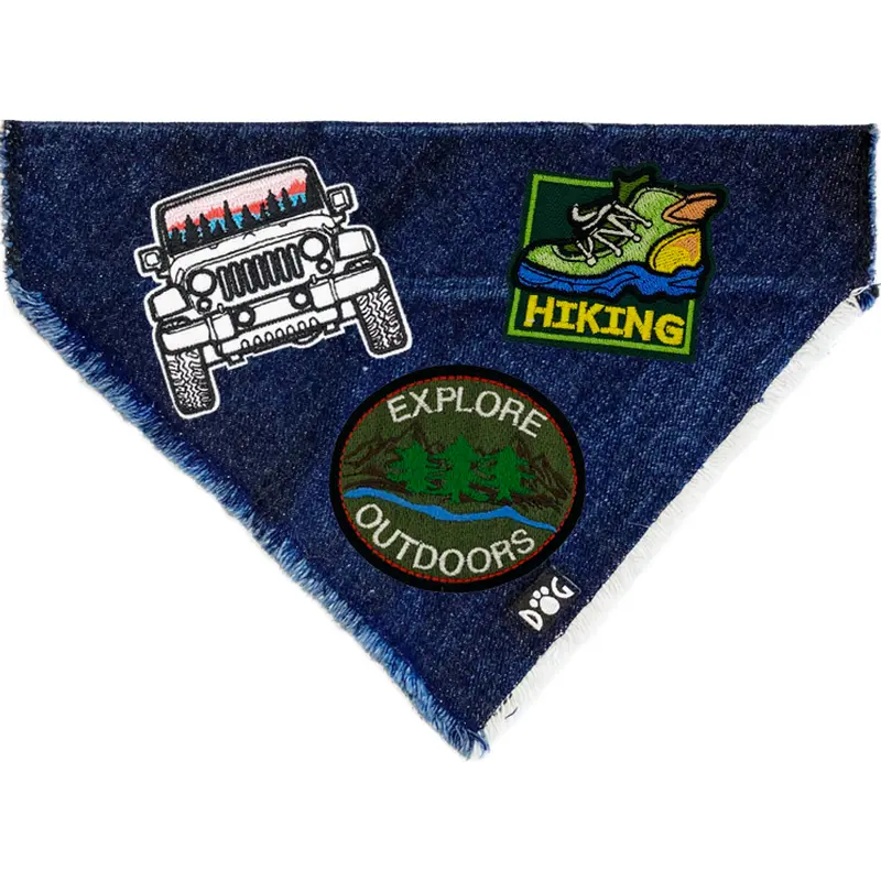 Great Outdoors Denim Bandana