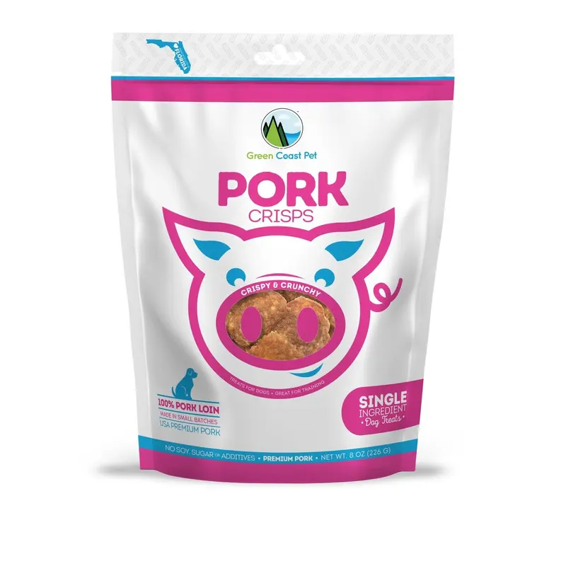 Green Coast Pet Pork Crisps