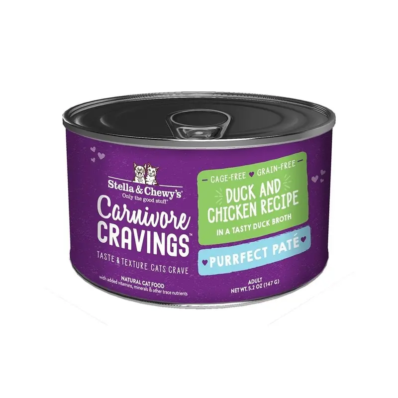 Stella & Chewy's 5.2 Carnivore Cravings Purrfect Duck & Chicken Pate