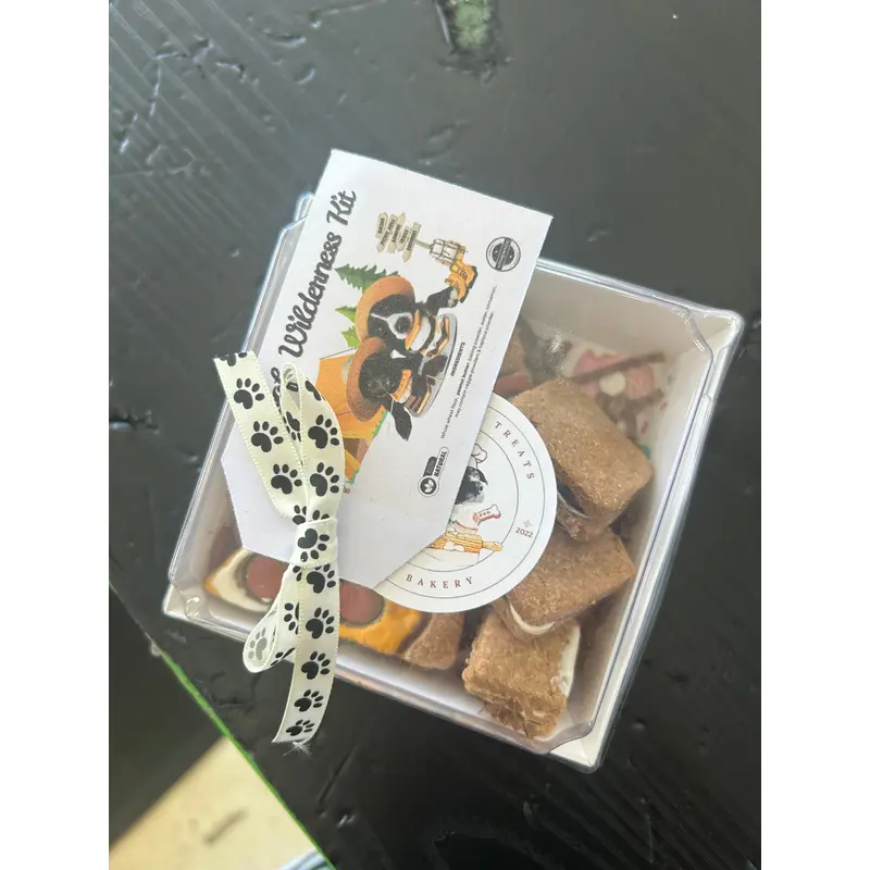 Tootsies & Treats Peanut Butter Treats Woof Wilderness Kit Box (4oz)