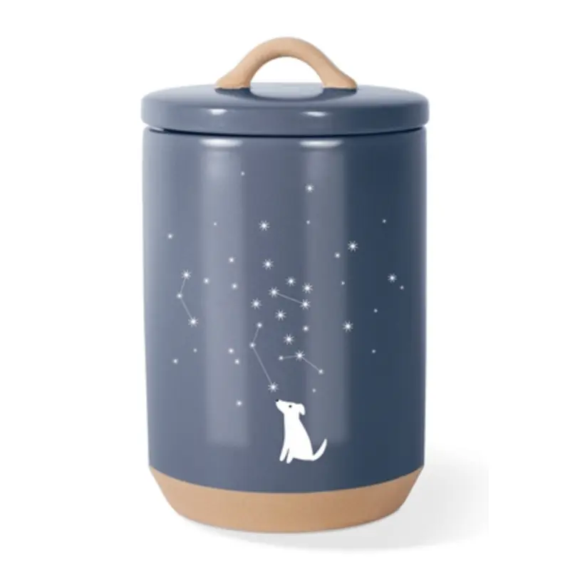 Fringe Celestial Dog Treat Jar