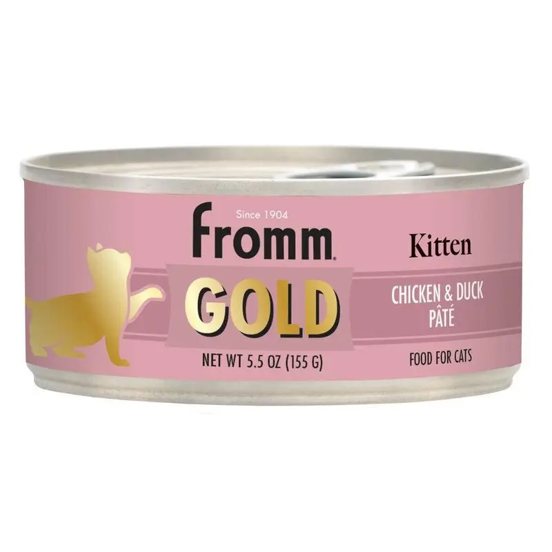 Fromm Kitten Gold Wet Cat Food - Chicken & Duck Pt - 5.5oz Can