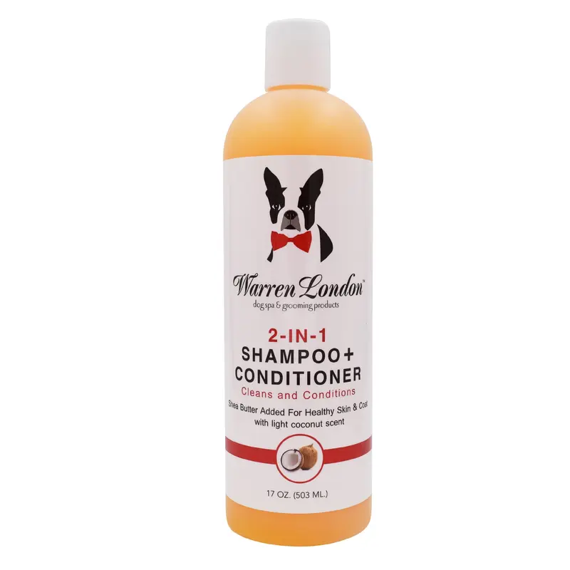 2-in-1 Dog Shampoo + Conditioner - Coconut Scented