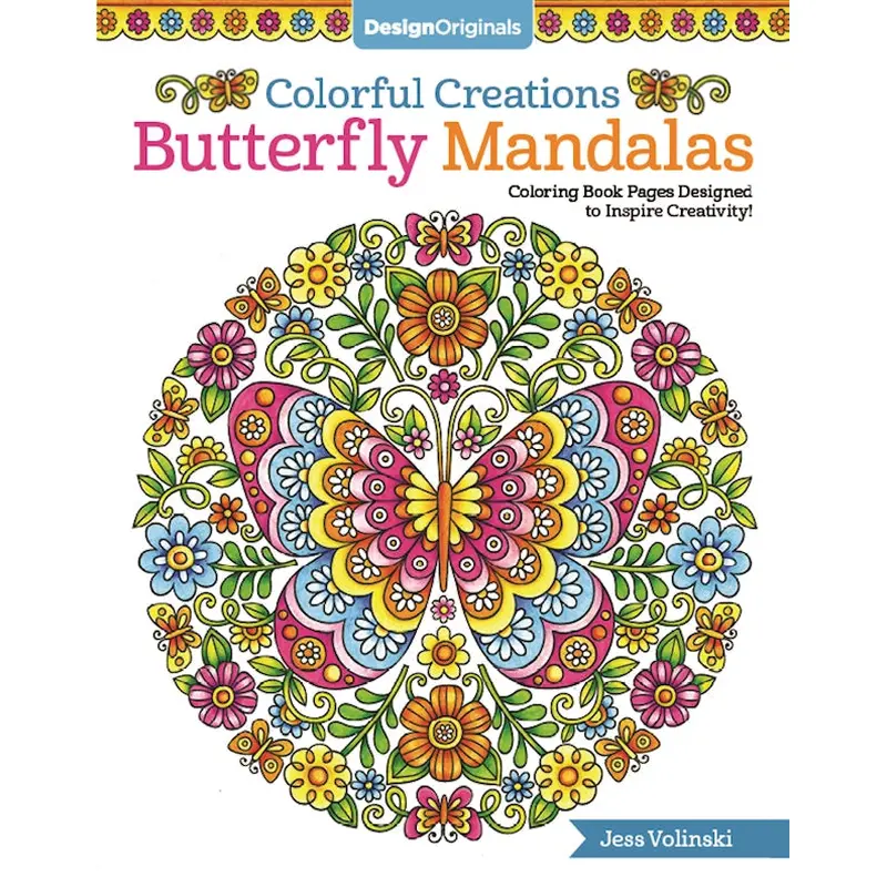 Colorful Creations Butterfly Mandalas