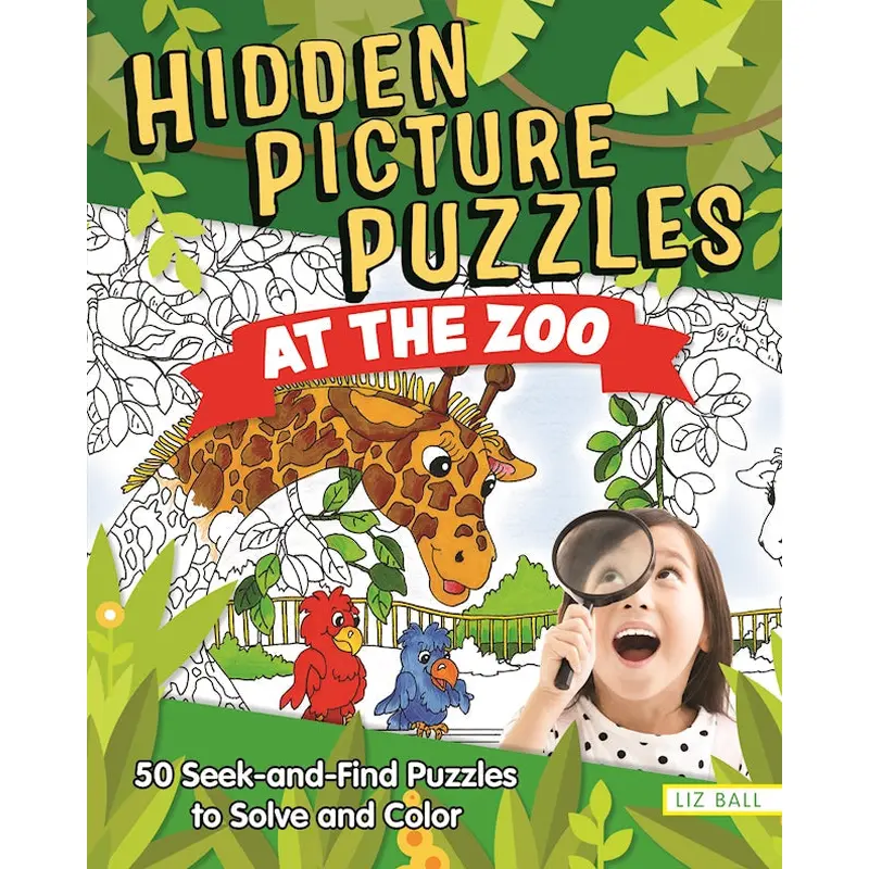 Hidden Picture Puzzles at the Zoo