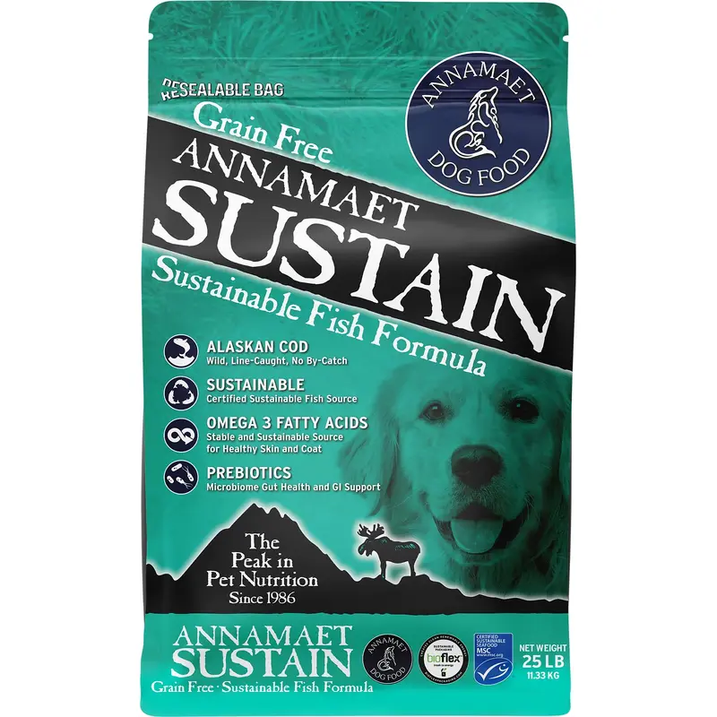 Annamaet Sustain Formula Grain Free Dog Food