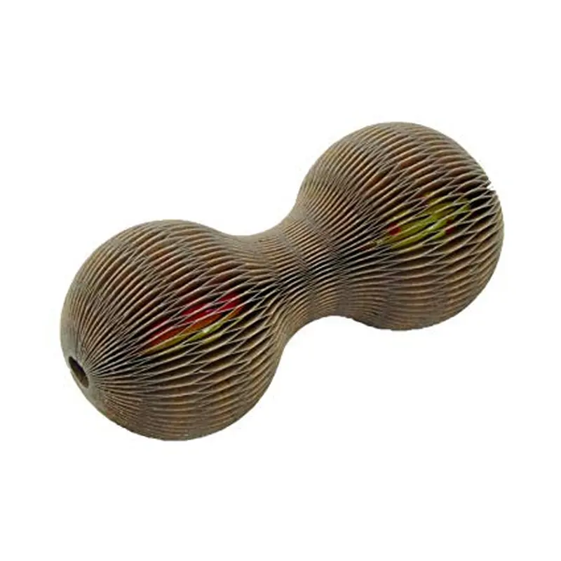 Coastal Turbo Corrugate Rattle Ball Dumbell