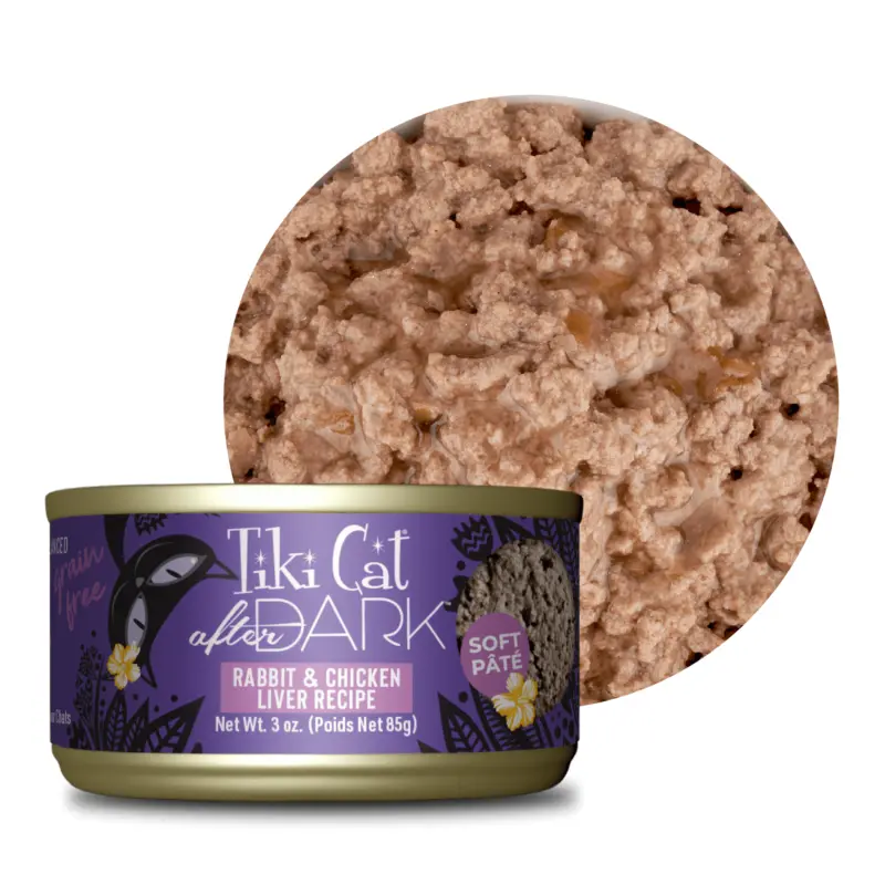 Tiki Cat After Dark Rabbit & Chicken Liver Pate