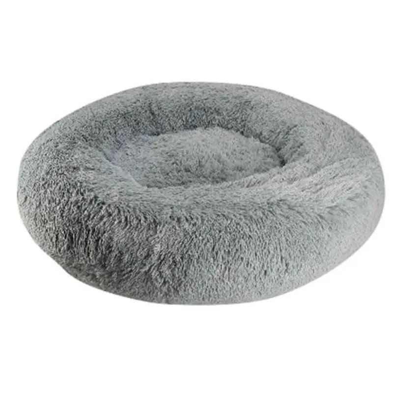 Arlee Warmly Shaggy Donut Charcoal 39x39x10In