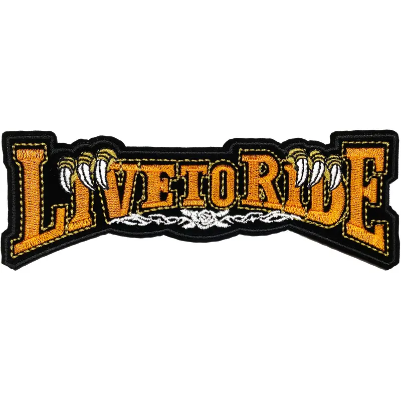 Live to Ride (Large) - Patch