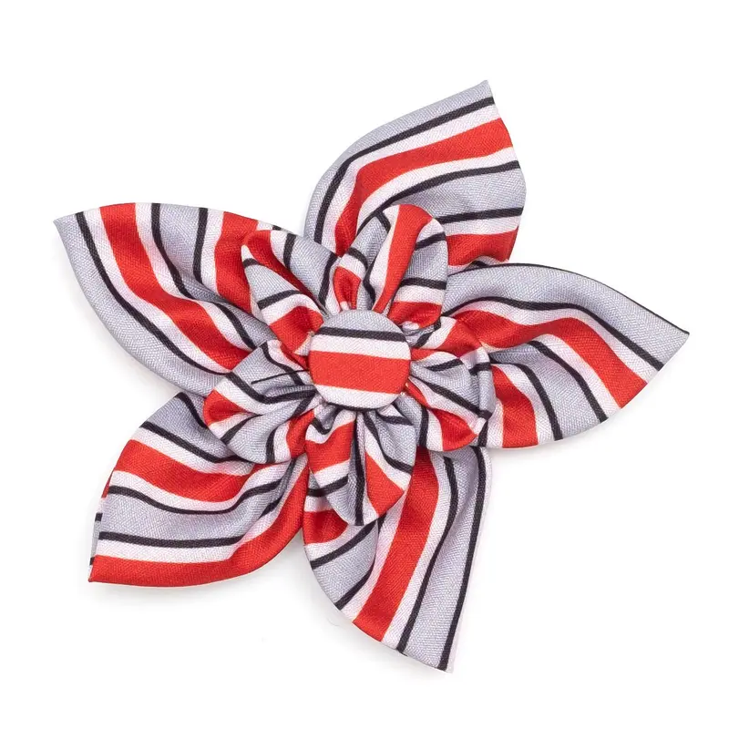 The Ohio State Helmet Stripe Flower