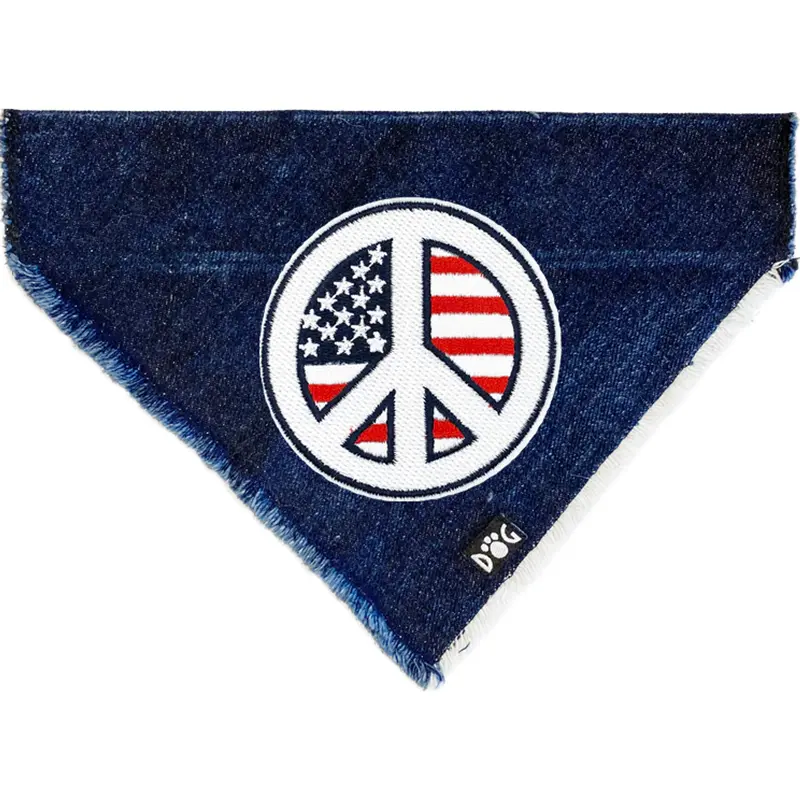RWB Peace Denim Bandana