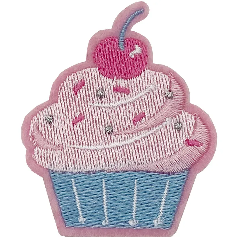 Cupcake 5 (Pink & Blue)- Patch