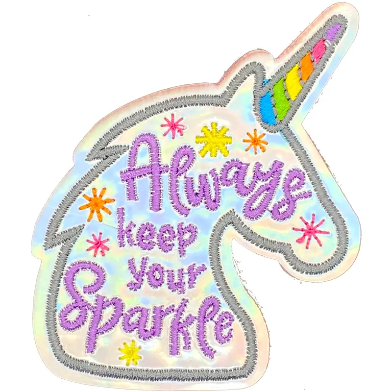 Sparkle Mirrored Unicorn Patch