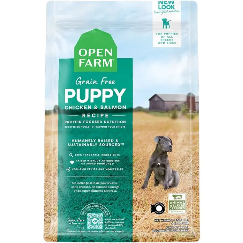 Open Farm Puppy Grain-Free Dry Dog Food - Chicken & Salmon - 22lb Bag