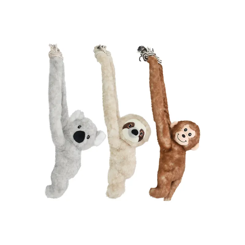 Multipet International Look Who's Climbing Plush Dog Toy - 16 Inches