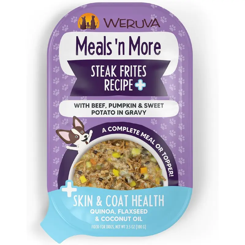Weruva Meals 'n More Cup Steak Frites