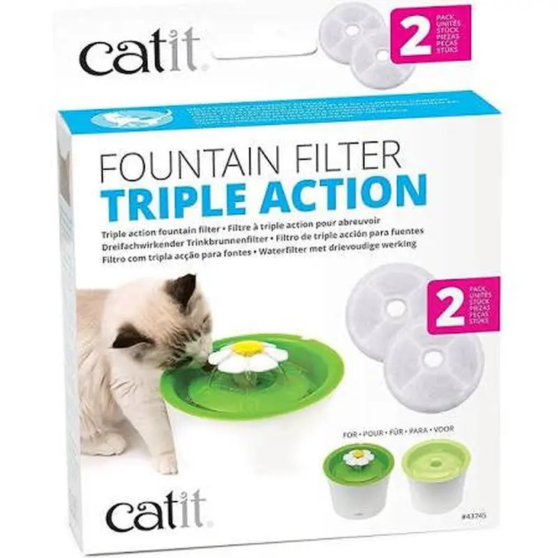Hagen Catit Water Softenening Filter 2pk