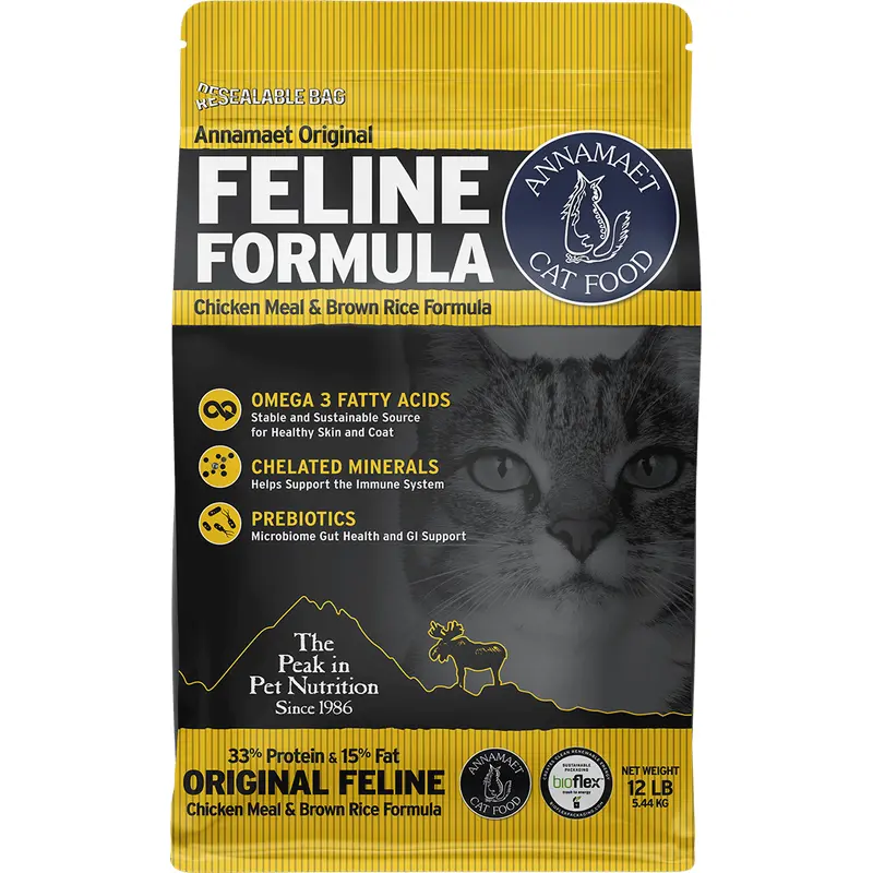 Annameat Original Chicken Formula Dry Cat Food 4lb