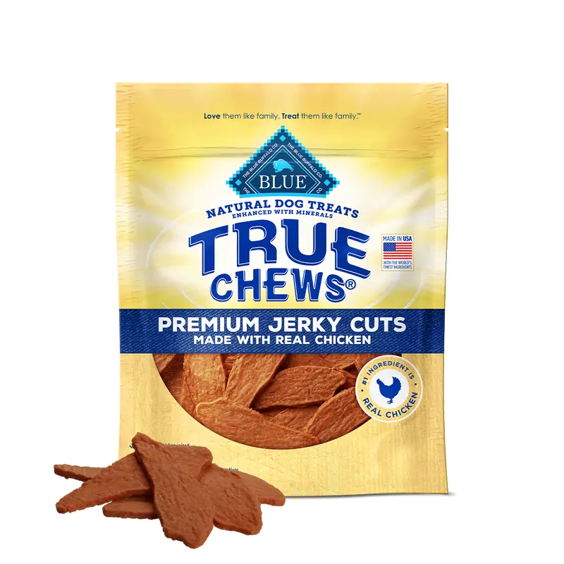 Blue Buffalo True Chews Jerky Cuts Chicken Dog Treats (12oz)