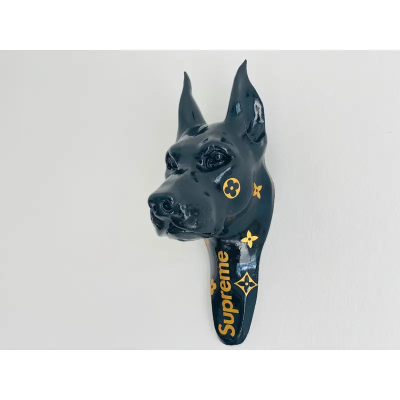 Designer Luxury Doberman in Black