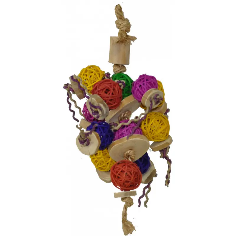 A & E Happy Beaks Ball Thing Bird Cage Accessory