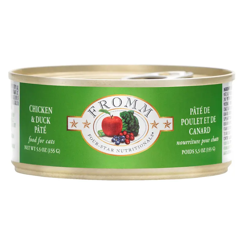 Fromm 4 Star Chicken and Duck Cat Pate (5.5oz)