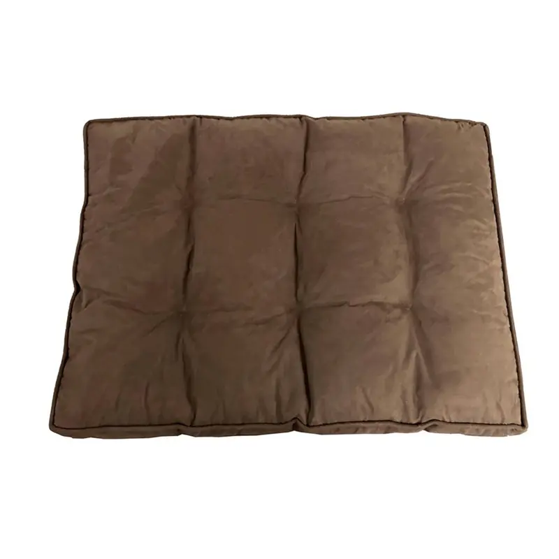 Ethical Pet Sleep Zone Luxe Faux Suede Pillow 32" Chocolate