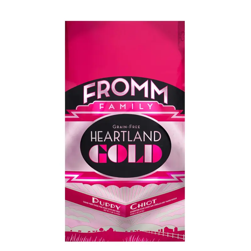 Fromm Heartland Gold Puppy Dry Dog Food - Beef & Pork - 4lb Bag