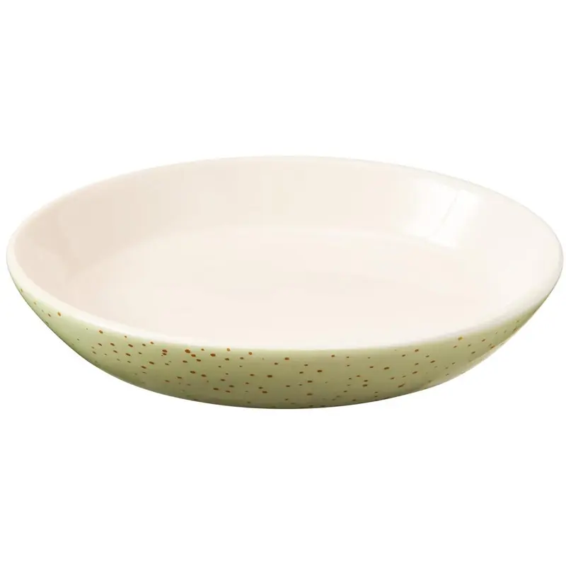 Ethical Speckled Oval Cat Dish 6"