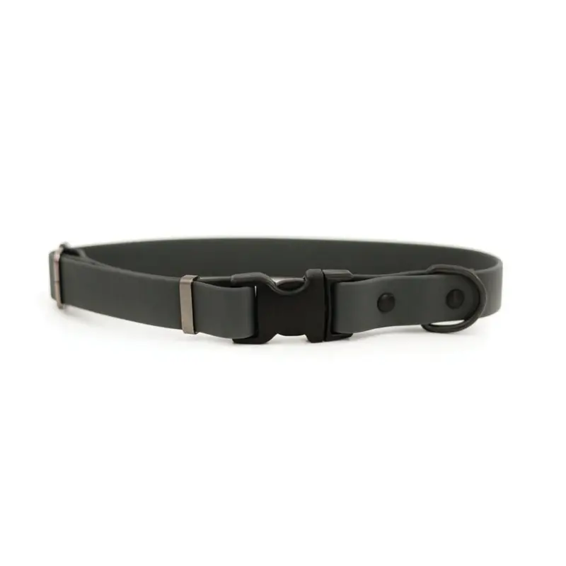 Euro-Dog Waterproof Dog Collar Small Charcoal