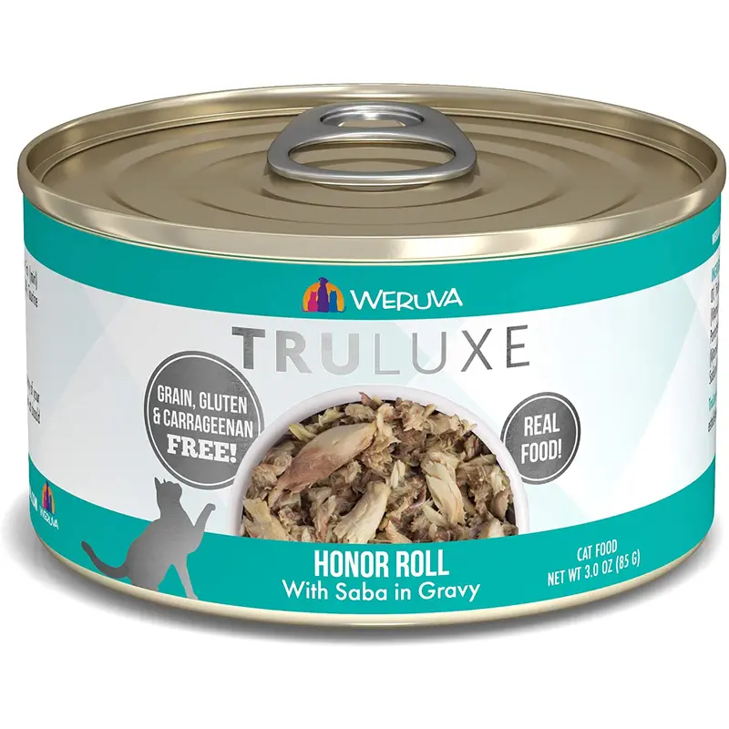 Weruva TruLuxe Honor Roll with Saba in Gravy